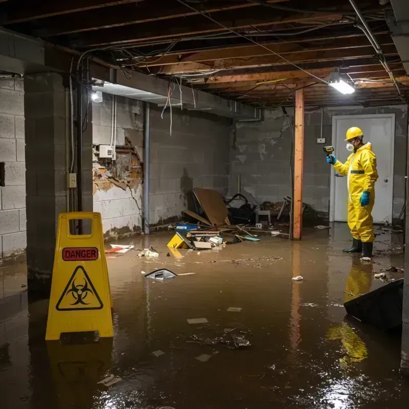 Flooded Basement Electrical Hazard in Carbondale, CO Property